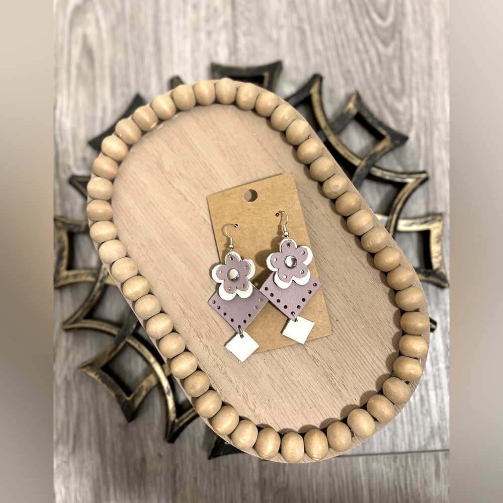 Genuine Leather Earrings